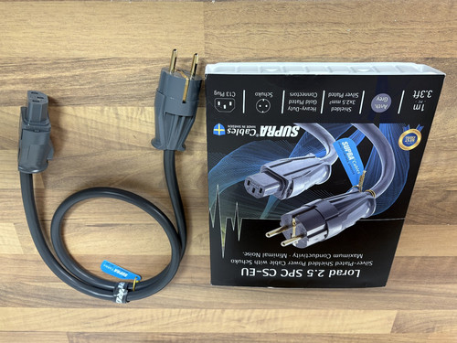 Supra netzkabel lorad spc - supra, 2,5