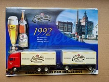 Biertruck Einsiedler, 1992, LKW MAN F 90 mit Anhänger 