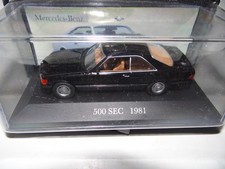 DE AGOSTINI MERCEDES BENZ 500 SEC 1981 MODELLAUTO 1:43 SAMMLER MODELL