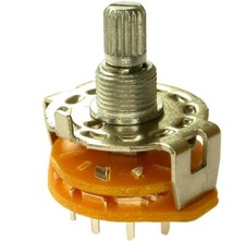 RBP25-1; Stufenschalter Drehschalter 4,5,6,9,10 und 12 Positionen