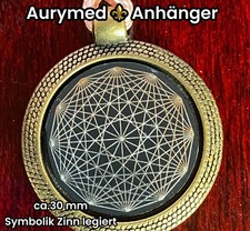 Anhänger 432Hz Radionik Frequenz Coin Lakhovsyk Spule Yantra Bifilar Tesla Wicca