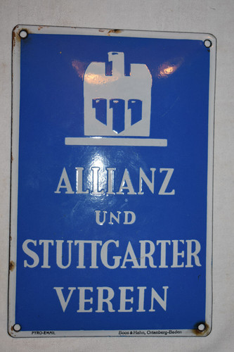Original altes emailschild - original,