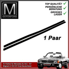 Mercedes SL SLC W107 Fenster Schachtdichtungen aussen Fenster Abstreifdichtung