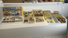 Faller Auto Motor Sport 4002 HO Konvolut mit OVPs, Zubehör & Autos – als defekt