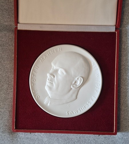 Ernst thälmann medaille cm - thälmann,
