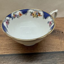 Königszelt Germany Porzellantasse Kobalt Goldrand