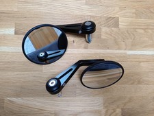 Lenkerendenspiegel Motor Motorrad Spiegel Rückspiegel Rund E-geprüft