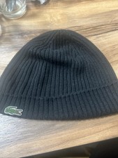 Lacoste Mütze in Schwarz
