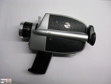 Bauer Super 8 Filmkamera C2 super Objektiv Variogon 1,8/8-40 mm 5x Zoom Kamera