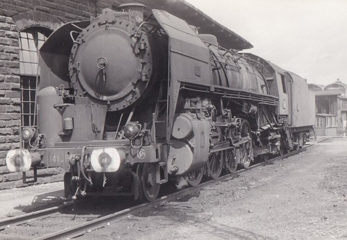 Foto dampflok 141 sncf - 141, r