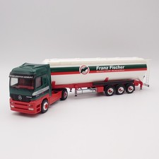 Herpa 253215 1:87 Mercedes Actros Kippsilo Sattelzug Franz Fischer *SoMo* *OVP*