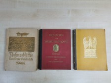 sammelbilderalbum 3 Stück im