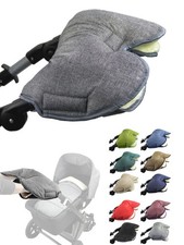 Handmuff mit Lammwolle Handwärmer für Kinderwagen Buggy Radanhänger waschbar