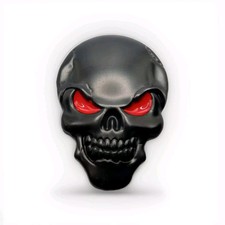 3D Totenkopf Skull Metall