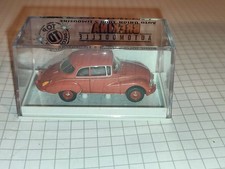 - Brekina H0 28010 - Auto Union 1000 S Limousine rotbraun - in OVP