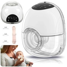 Elektrische Doppel Milchpumpe Freihändige Tragbare Abpumpen Muttermilch Stillen