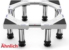 Einstellbare Möbelfüsse Untergestell für Waschmaschinen Sockel Schrank 