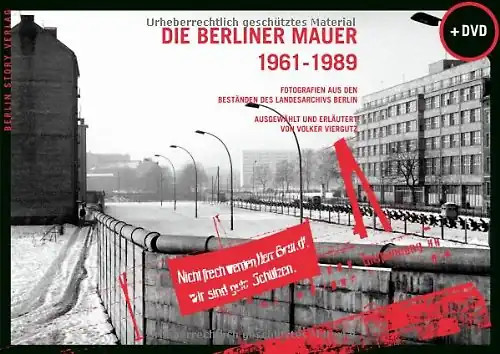 Die berliner mauer - mauer, 1961-1989