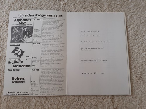 Presseheft das doppelte - ,