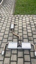 Duplex Schalldämpfer Auspuff