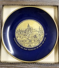 Sammelteller - Golddukaten der Stadt Frankfurt, Kaiser-Porzellan, 15 cm