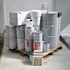 Komplettset Teich bis 35 m² GFK  inkl. Deckschichtharz ACRYL inkl. Lieferung