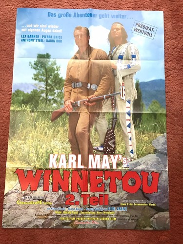 Winnetou teil kinoplakat - 2.,