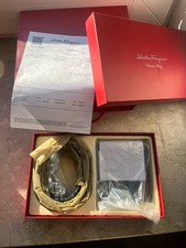 Ferragamo Set Gürtel + Portmonee