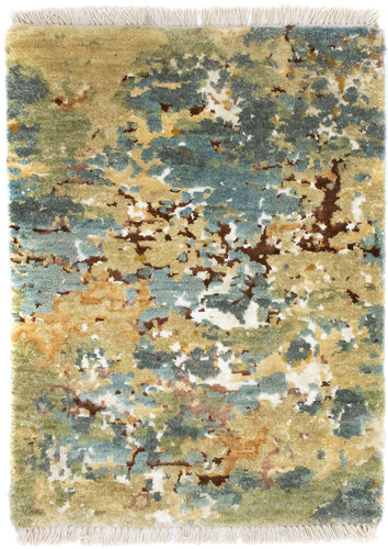 Modern rug hand - modern, knotted