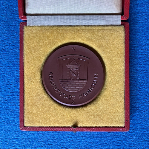 Medaille gellert stadt - medaille,