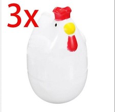 3 Stück Mikrowelle Eierkocher