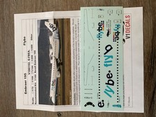 Decal Fly Be Embraer 195 1/144 von V1-Decals