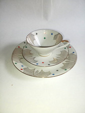 3 tlg Kaffeegedeck Porzellan