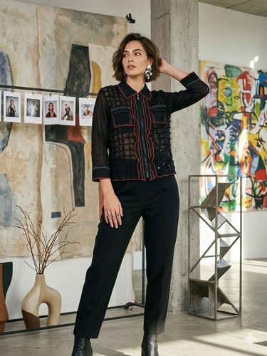 Leichte jacke transparentes - leichte,