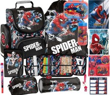 Spiderman schulranzen set - spiderman,