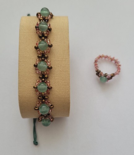 Handgemachtes schmuckset aus - handgemachtes,