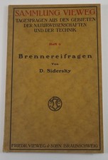Sidersky - Brennereifragen