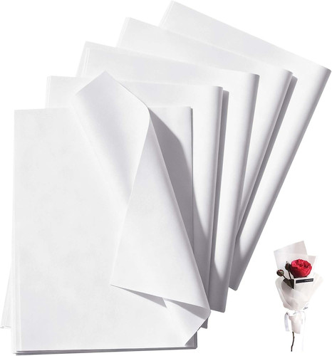 100 blatt seidenpapier weiß - 100,
