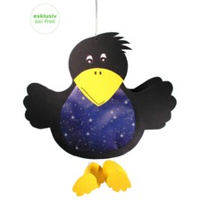 5 x Laterne Rabe St. Martin