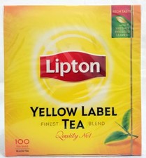 100 TEEBEUTEL - ORIGINAL LIPTON YELLOW LABEL TEE  - 150 g - CEYLON SCHWARZTEE