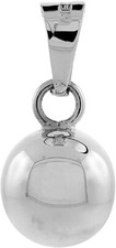 Sterling silber harmoniekugel - sterling,