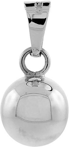 Sterling silber harmoniekugel - sterling,