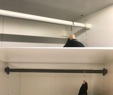 IKEA PAX Komplement Stahl