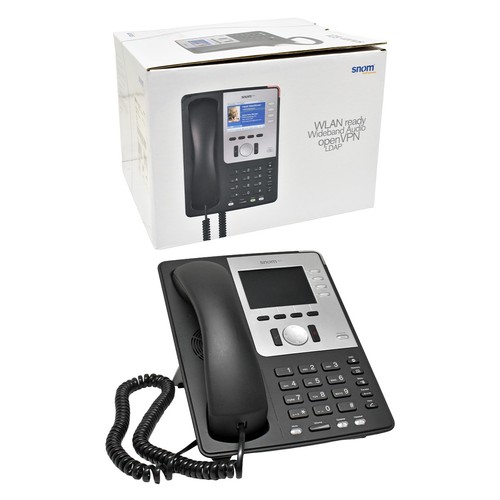Snom 821 black sip - sip-based, poe