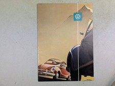 Sehr schöner Prospekt Volkswagen/VW Käfer von 1960, 14 Seiten DIN A4, engl.