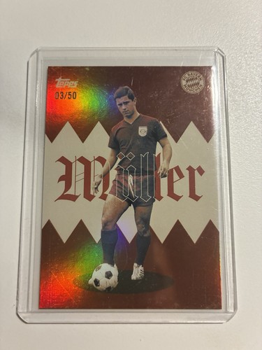 Gerd müller topps fc - gerd,