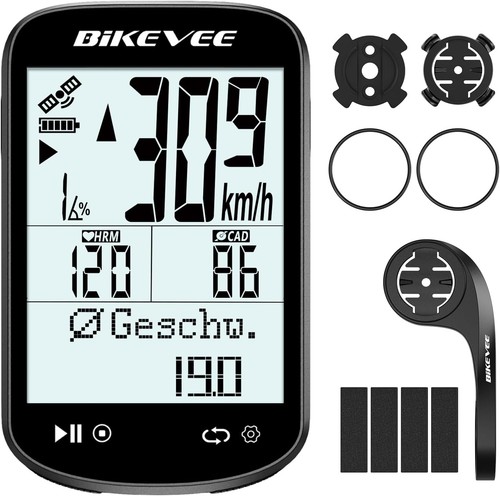 Gps fahrradcomputer kabellos - gps,