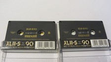 2x MAXELL  XL II-S 90 von 1998 SEHR GUTER ZUSTAND CrO2 Type2