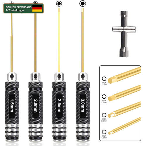 Schraubendreher set teilig - set, 4-teilig