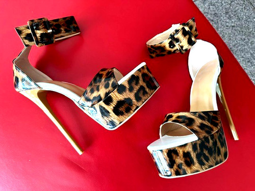 High heel sandaletten - high,